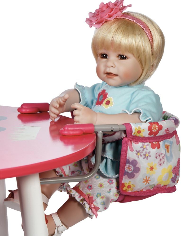Adora Pink Blooms Doll Table-Feeding Seat |  | Safari Ltd®