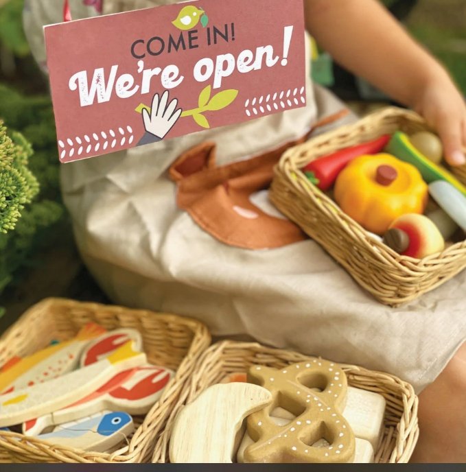 Tender Leaf Toys Seafood Basket