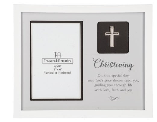 Christening 4x6 Frame |  | Safari Ltd®