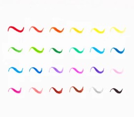 Ooly Brilliant Brush: Brush Markers (Set Of 12)