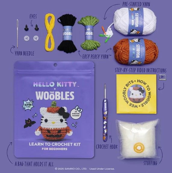 Halloween Hello Kitty Crochet Kit | Safari Ltd®