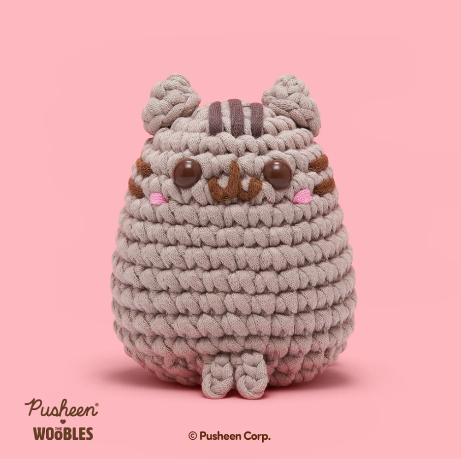 Pusheen - Woobles Beginner Crochet Amigurumi Kit |  | Safari Ltd®
