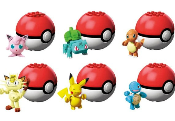 Mega Construx Pokemon Poke Ball Assortment |  | Safari Ltd®