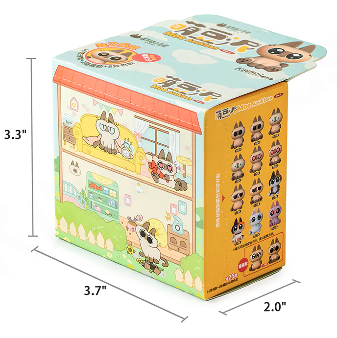 Nobeko Moe Azukisan Mini Bean Series Blind Box Figure