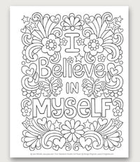 Coloring Book - Notebook Doodles Girl Power! |  | Safari Ltd®