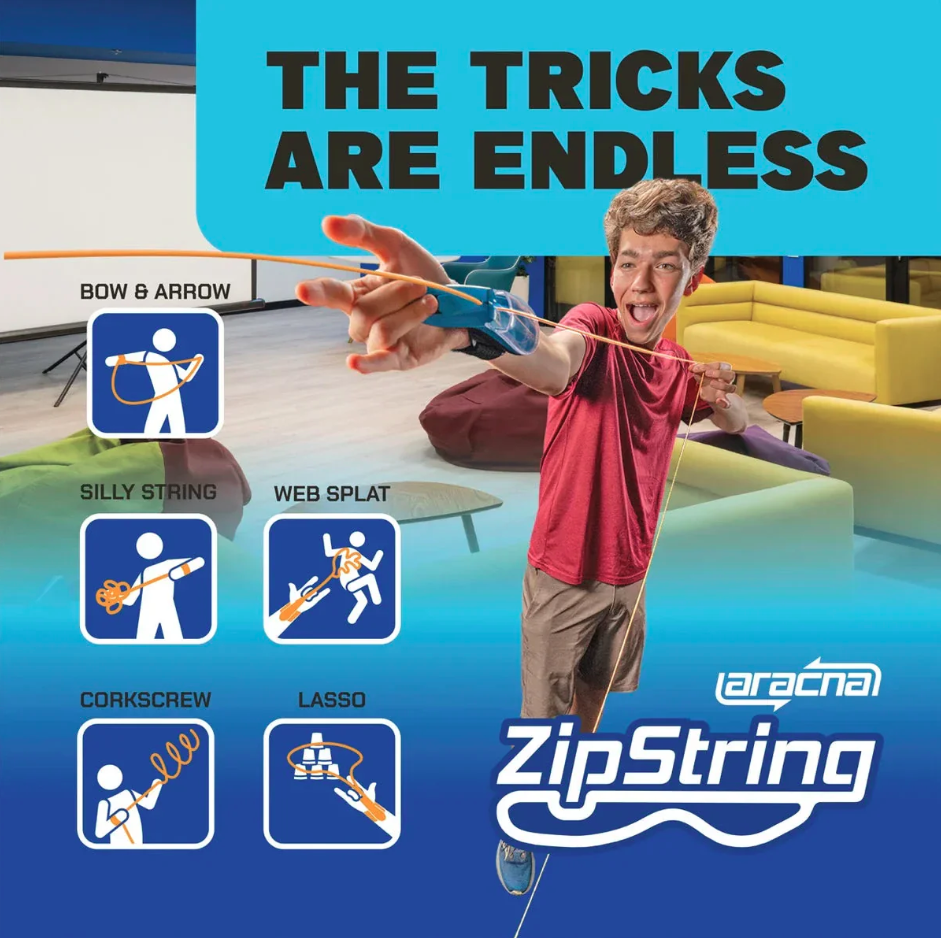 Zipstring ARACNA String-launching Web shooter
