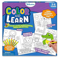 Color & Learn Letters, Shapes, Numbers, Emotions |  | Safari Ltd®