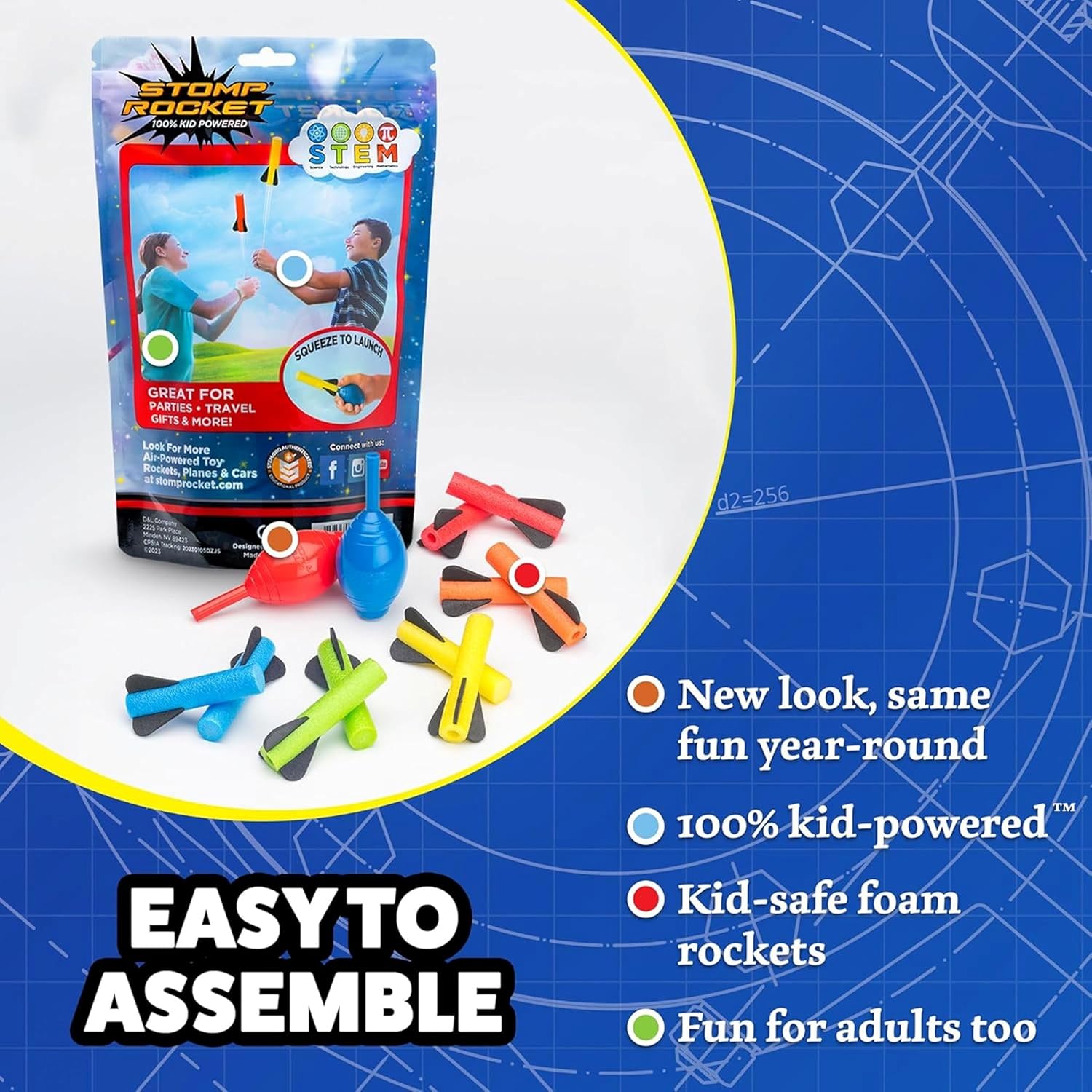 Dueling Squeeze Rocket Party Pack | Safari Ltd®