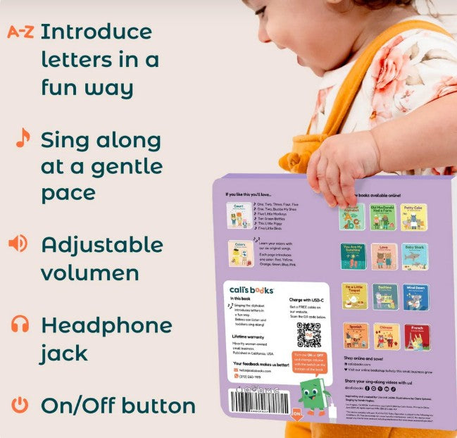 Cali's Books Sing The Alphabet |  | Safari Ltd®