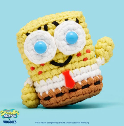 Woobles Spongebob Squarepants Crochet Kit |  | Safari Ltd®
