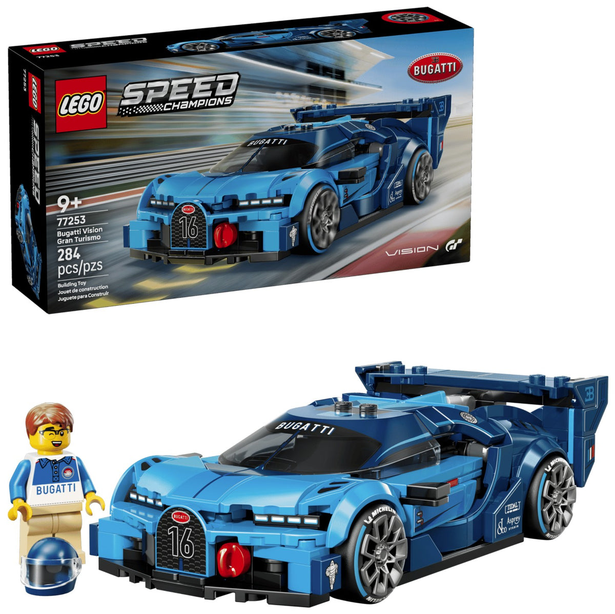 Lego 77253 Bugatti Vision GT Hyper Sports Car