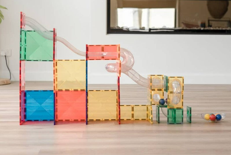Connetix Rainbow Ball Run Expansion Pack 66 Piece |  | Safari Ltd®