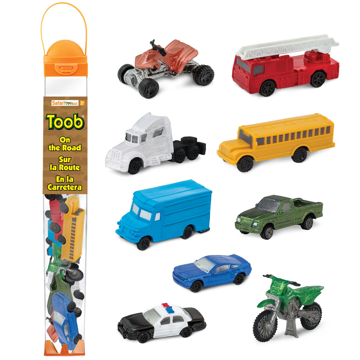 On the Road Mini Toy Vehicles TOOB® | Safari Ltd®