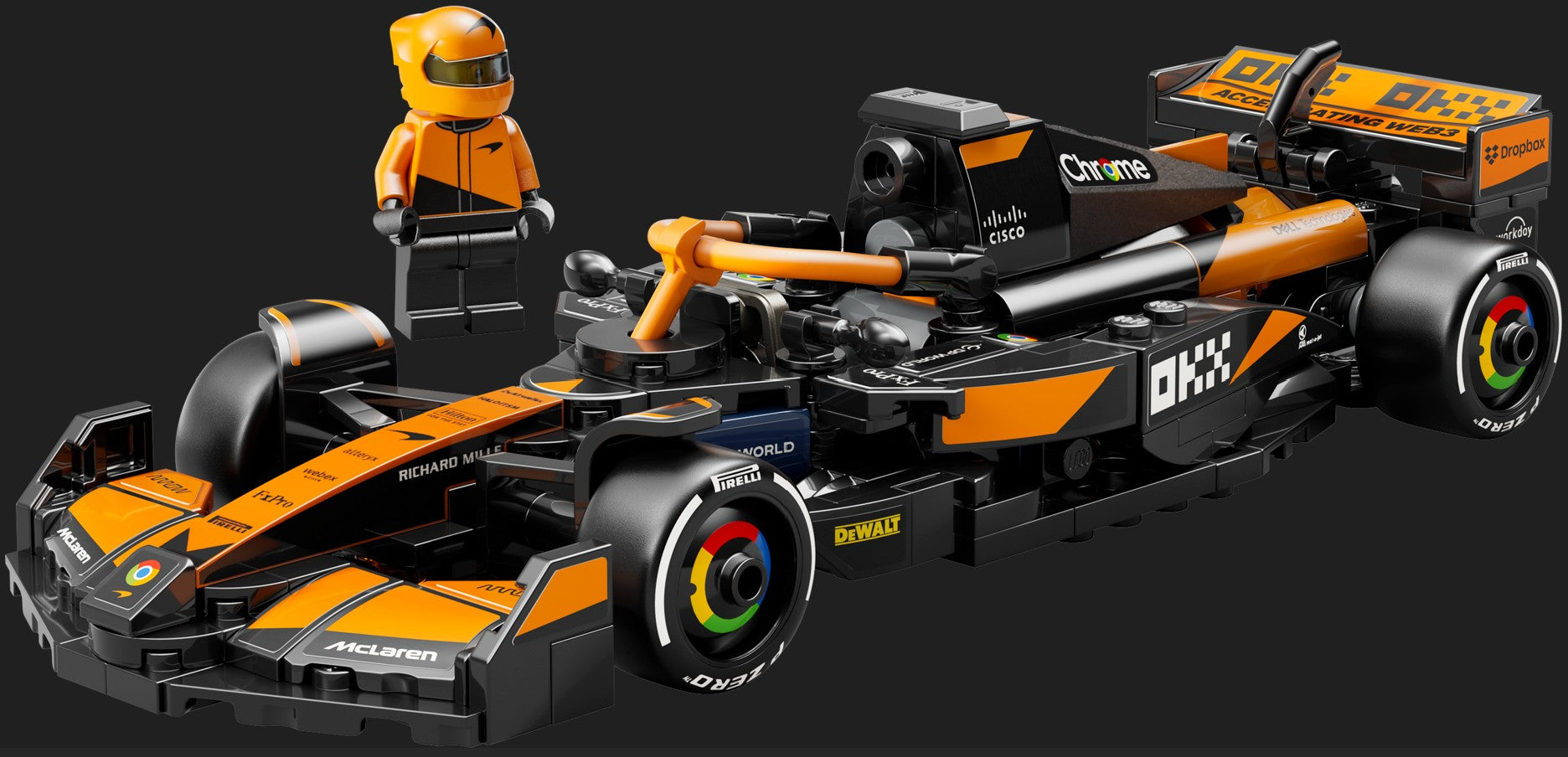 LEGO McLaren F1 Team MCL38 Race Car