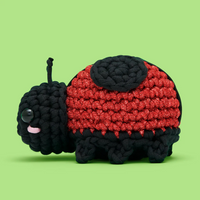 Iris the Ladybug - Woobles Beginner Crochet Amigurumi Kit