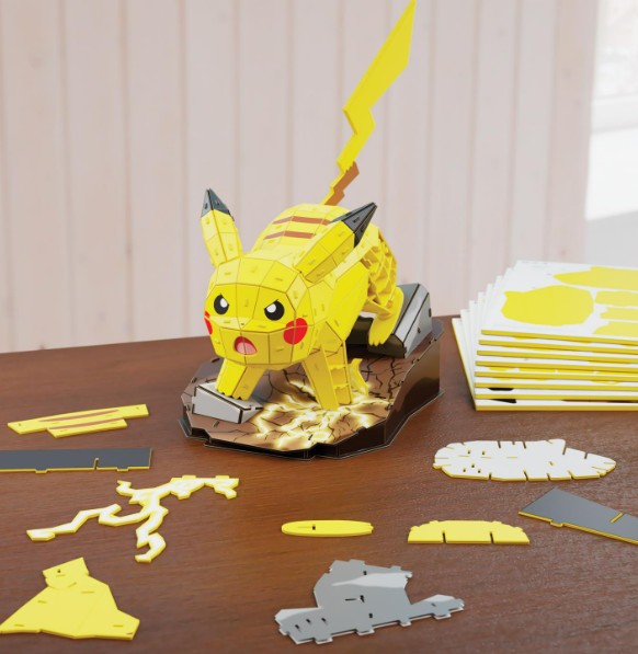 4D Build, Pokemon Pikachu Model Kit |  | Safari Ltd®