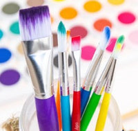 Ooly Oos-Lil' Paint Brush Set (Set Of 7)
