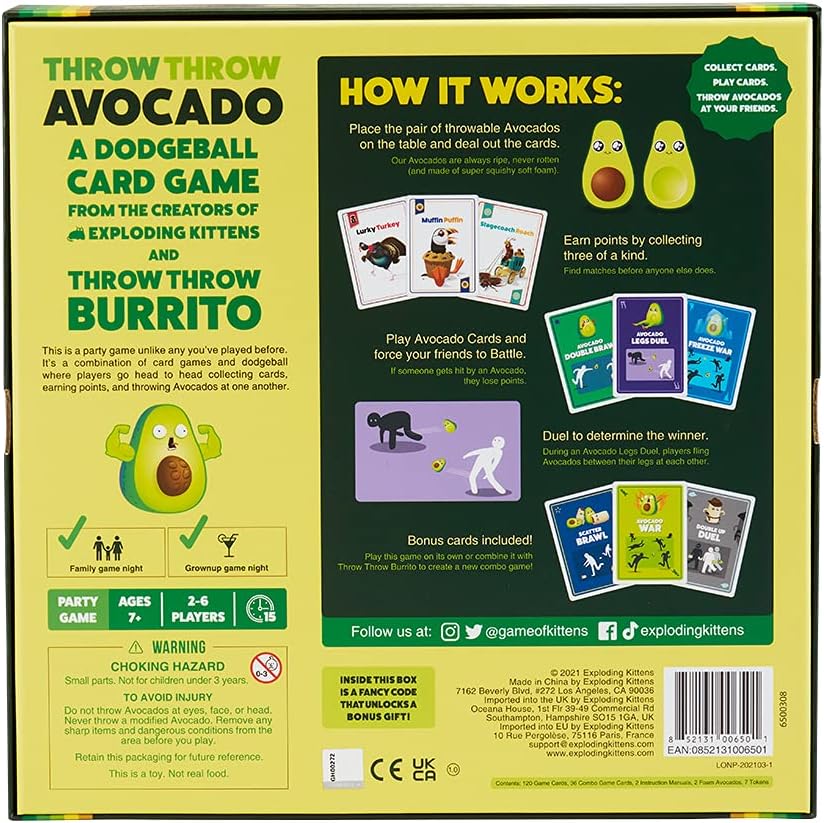 Throw Throw Avocado |  | Safari Ltd®
