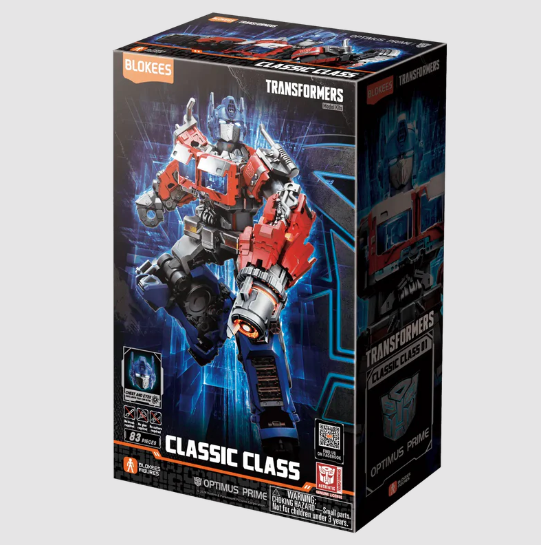 Blokees Transformers Classic Class 01 - Optimus Prime Rise of the Beasts Figure Model Kit