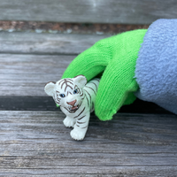 White Bengal Tiger Cub Toy | Wildlife Animal Toys | Safari Ltd®