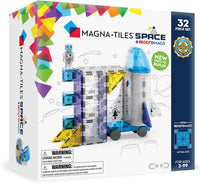 Magna-Tiles Space 32 Pc Magnetic Building Set |  | Safari Ltd®