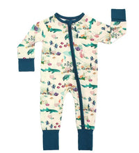 Coral Reef Bamboo Convertible Baby Pajama 6-12M |  | Safari Ltd®