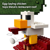 LEGO Minecraft - The Ghast Balloon Village Attack Building Set 21273 |  | Safari Ltd®