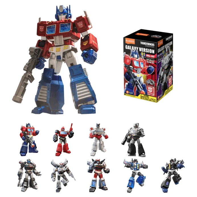 Blokees Transformers Galaxy Version 1 - Roll Out Surprise Model Kit Figure |  | Safari Ltd®
