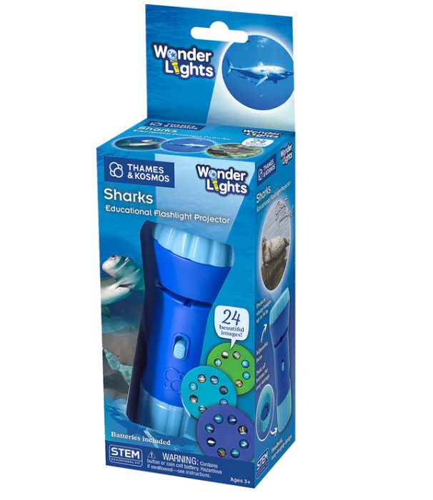 Wonder Lights: Sharks  Educational Flashlight Pro |  | Safari Ltd®