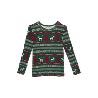 Holiday Fair Isle - Classic Pajama Set |  | Safari Ltd®
