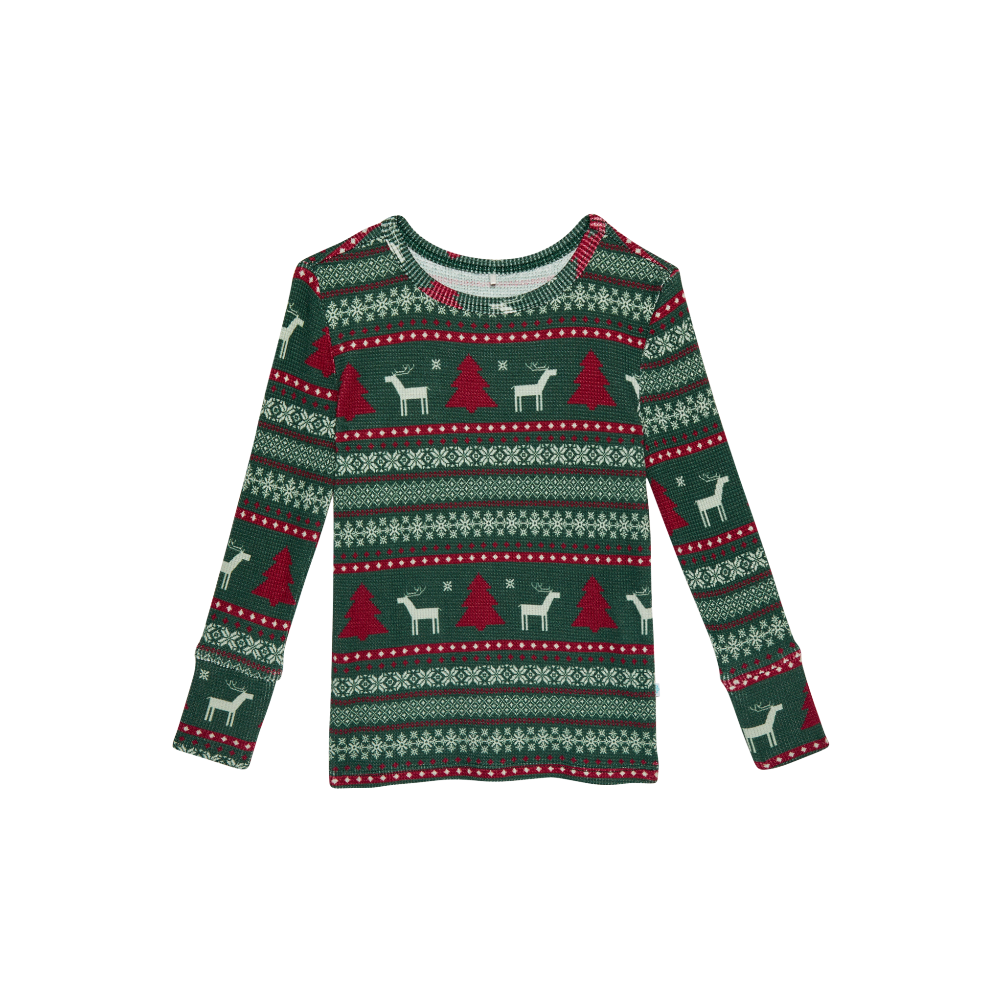 Holiday Fair Isle - Classic Pajama Set |  | Safari Ltd®