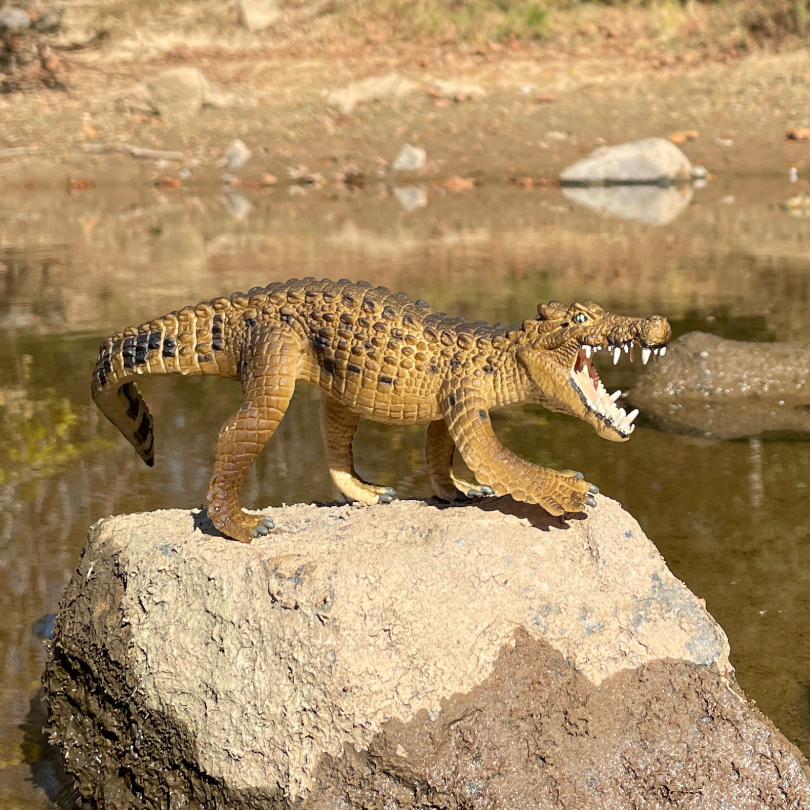 Safari Kaprosuchus Ur-Krokodil Spielzeug – Detailgetreu, Für Sammler Und Dino-Fans