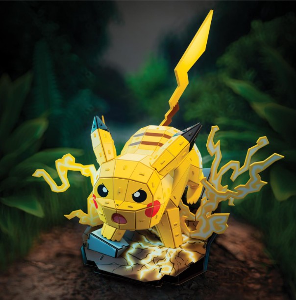 4D Build, Pokemon Pikachu Model Kit |  | Safari Ltd®