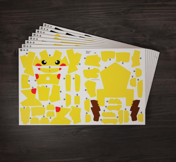 4D Build, Pokemon Pikachu Model Kit |  | Safari Ltd®