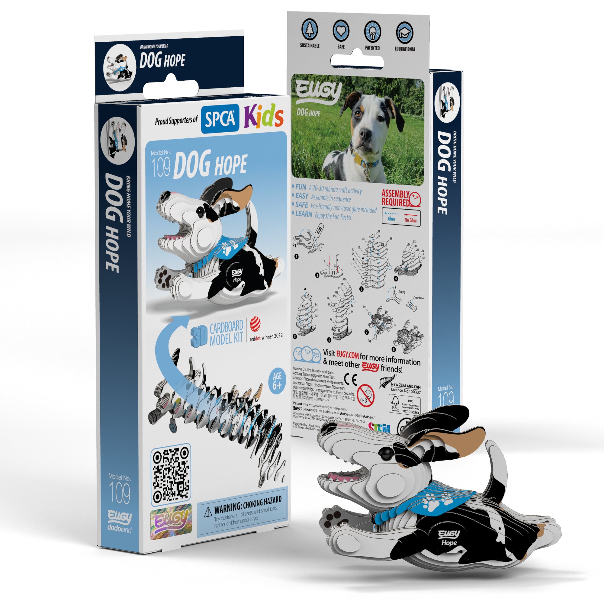 EUGY Hope the Dog 3D Puzzle | Safari Ltd®