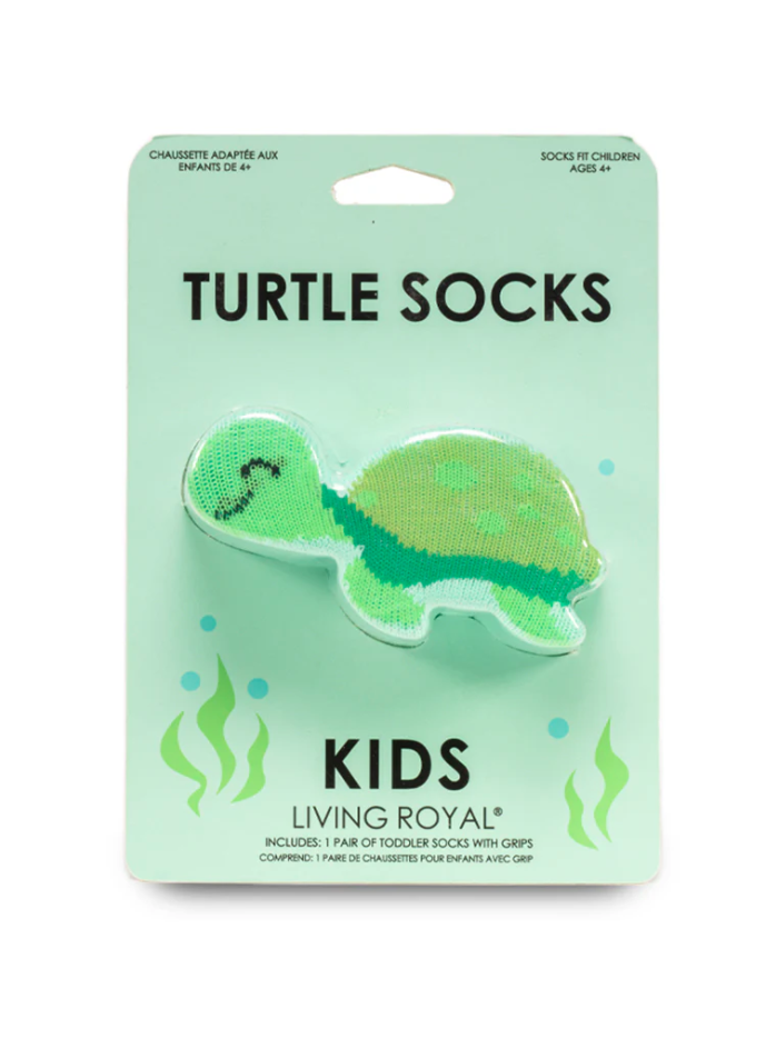 Living Royal Kids Turtle Socks in 3D Pack |  | Safari Ltd®
