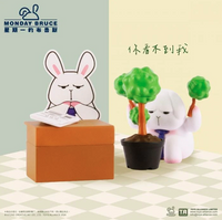 Monday Bruce Series 6 Blind Box Figure - "A Meeting Where I just Want to Slack Off"