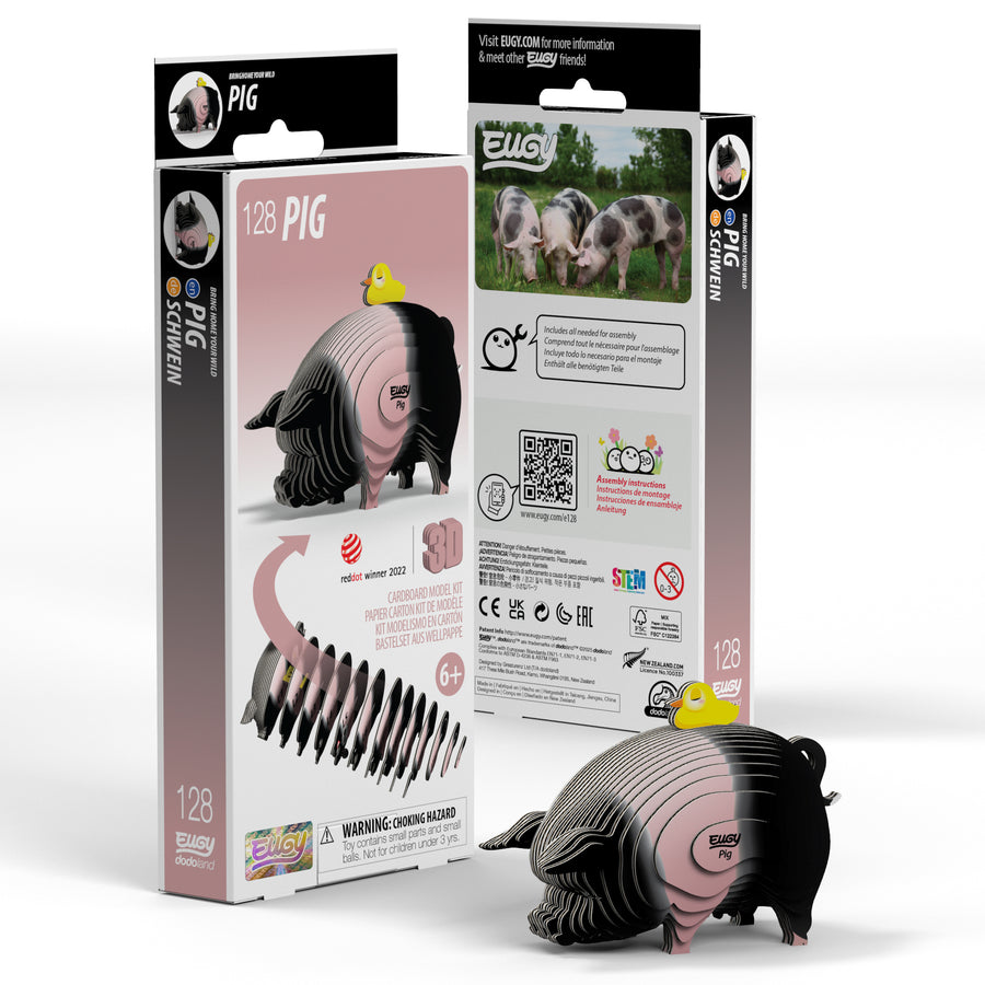 EUGY Pig 3D Puzzle