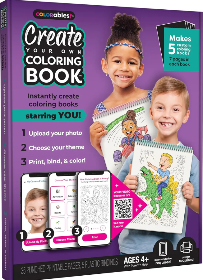 COLORables! Create Your Own Coloring Book Kit