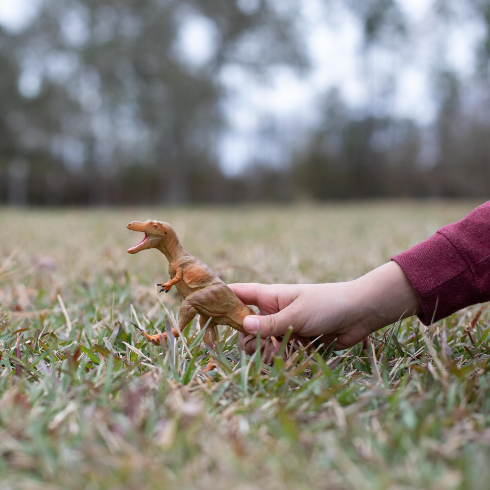 Figurine Qianzhousaurus Safari Ltd - Dinosaure Préhistorique Jouet éducatif - Modèle 100352
