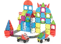 Magna-Tiles City Center 110 Pc Magnetic Building Set |  | Safari Ltd®