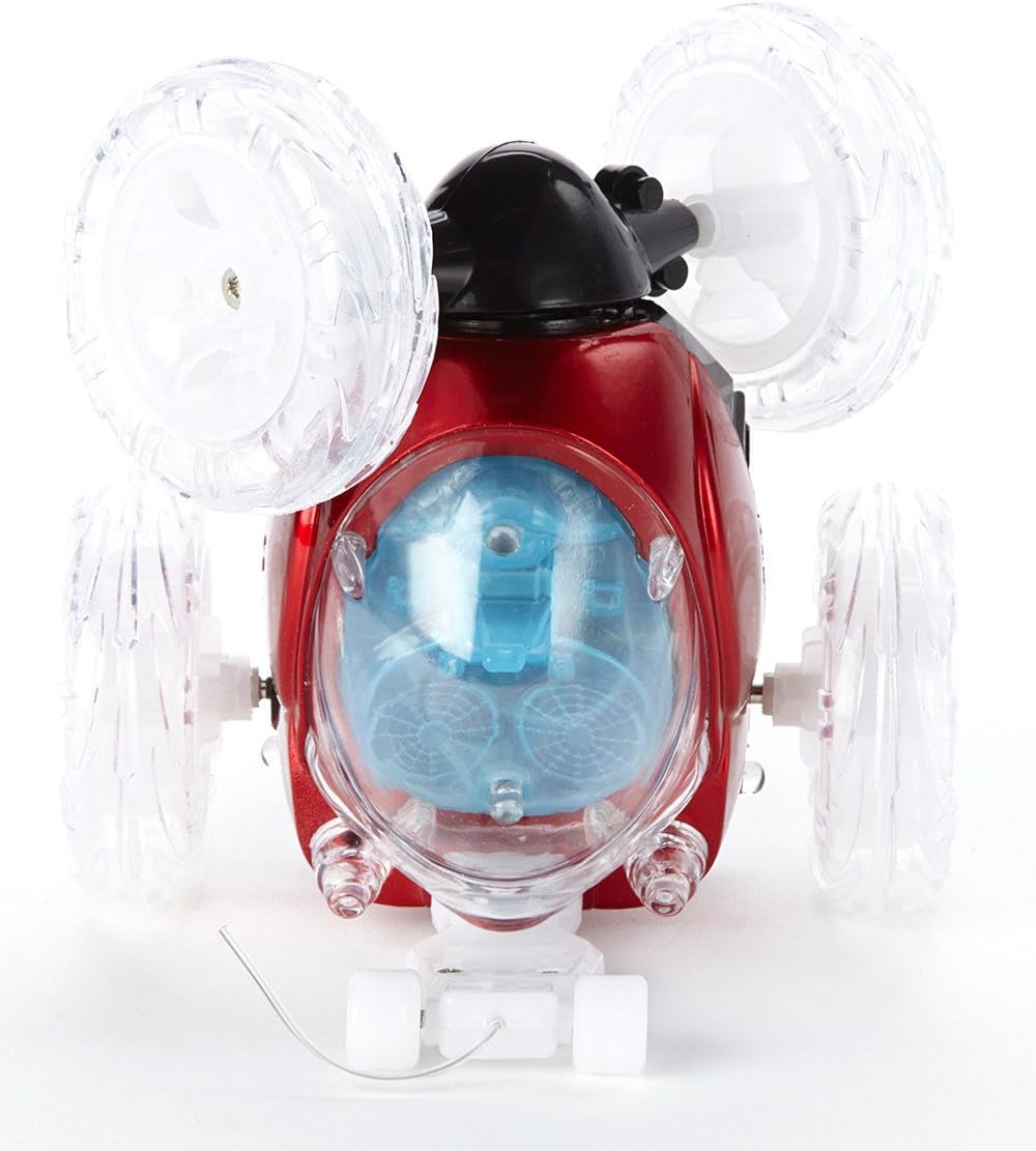 Mindscope Turbo Twisters LED Light-Up RC Stunt Vehicle - RED |  | Safari Ltd®
