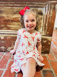 Goosies Short Sleeve Pocket Dress - Little Pinchers |  | Safari Ltd®