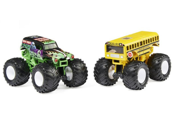 Monster Jam, Official 1:64 Scale Die-Cast Monster Trucks 2-Pack |  | Safari Ltd®