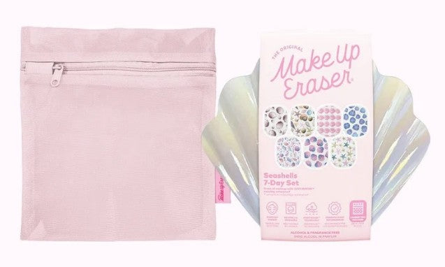 Seashells 7-Day Set & Seashell Case | Mermaid Beach Glam