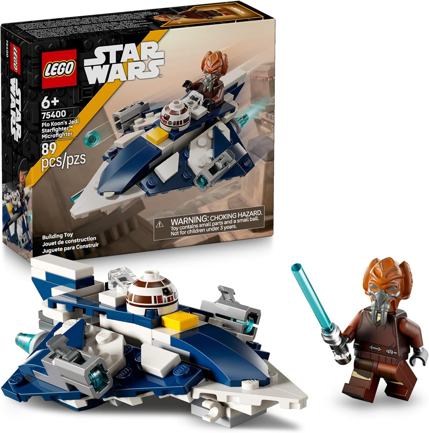 LEGO Star Wars Plo Koon's Starfighter Building Set 75400