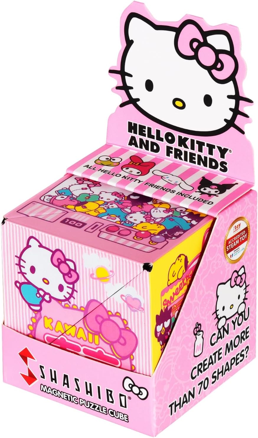 Shashibo Holographic Shape Shifting Box - Hello Kitty Series (Assorted) |  | Safari Ltd®