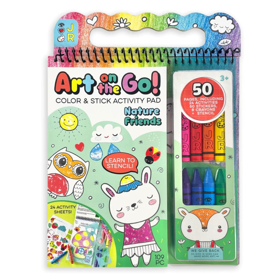iHeartArt Jr Art on the Go! Nature Friends | Arts & Crafts | Safari Ltd®