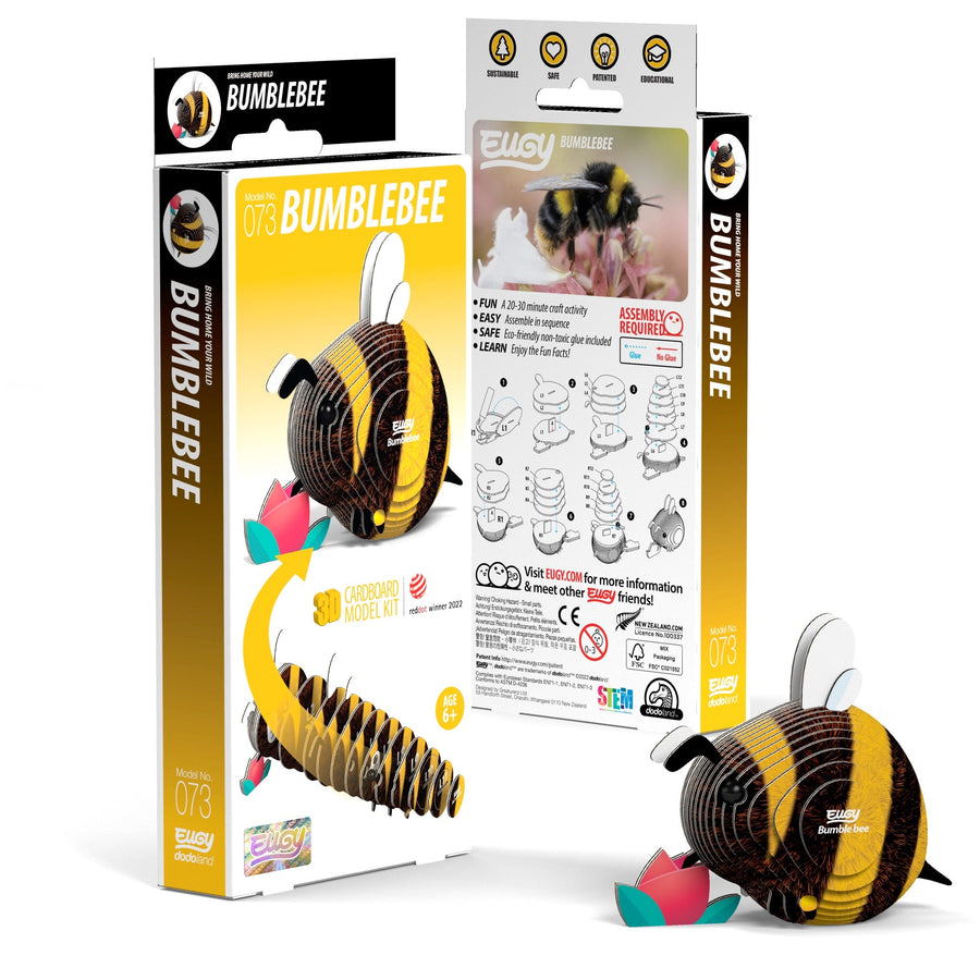 EUGY Bumblebee 3D Puzzle | Eugy | Safari Ltd®