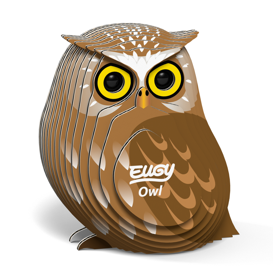 EUGY Owl 3D Puzzle | Eugy | Safari Ltd®